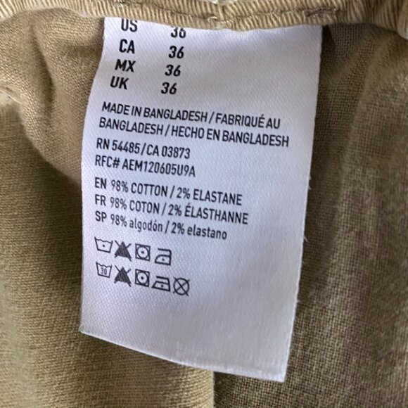 American Eagle Extreme Flex Classic Cargo Shorts Men's 36 Khaki Stretch Gorpcore - Picture 7 of 11